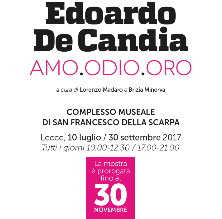 Edoardo De Candia - Amo.Odio.Oro